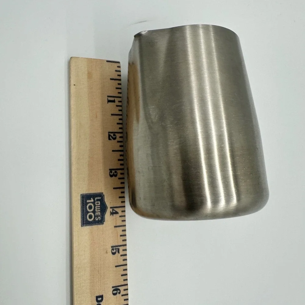 Breville Milk Frothing Pitcher Stainless Steel 16oz Espresso Steaming Jug Silver